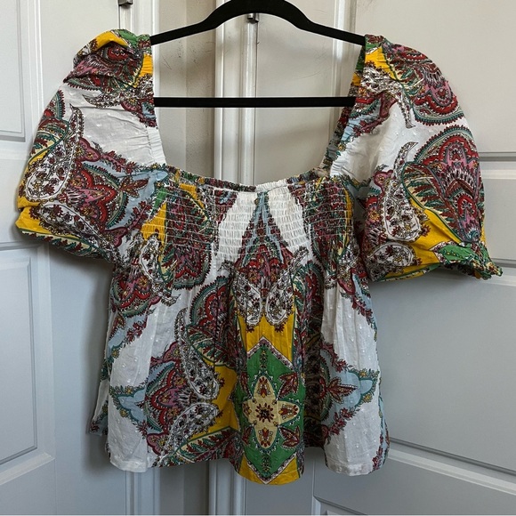 Millie CARO TOP IN KALEIDOSCOPE Size XS - Picture 5 of 9